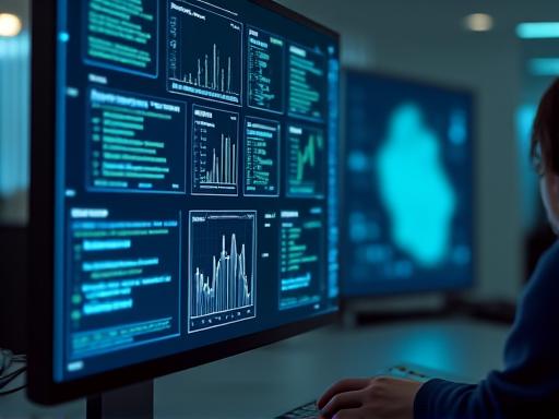 データを分析するダッシュボード画面